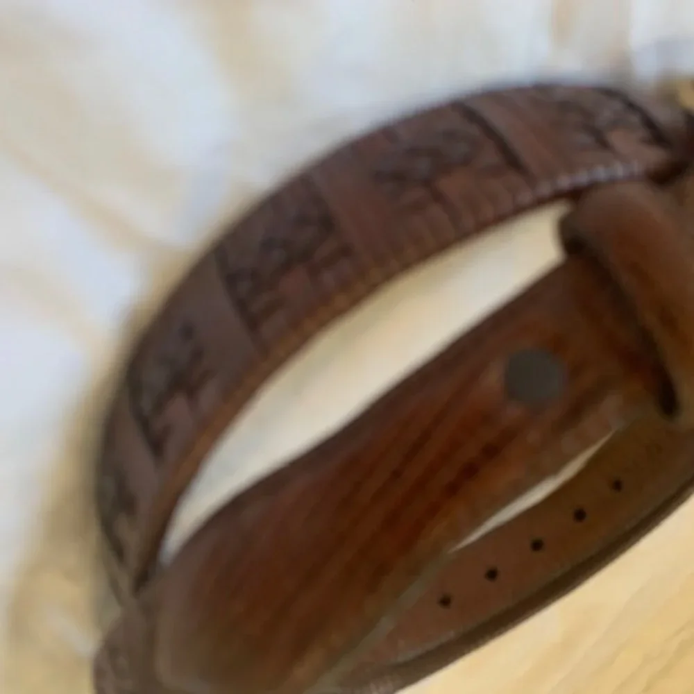Sentry BraidedGenuine Leather Western Style Brown Belt, Size 34‎